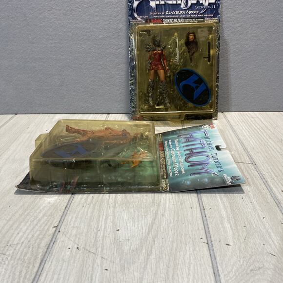 Top Cow Moore Action Collectible Sara Pezzini WitchBlade & Fathom Aspen Matthews - Picture 4 of 9